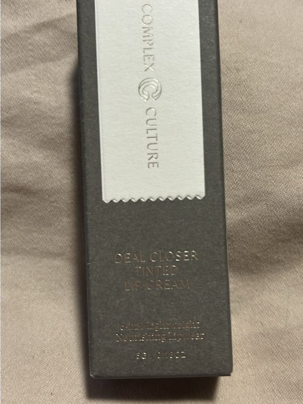 Complex Culture Deal Closer Tinted Lip Cream — Mauve/Nude
